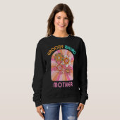 Sweatshirt Groovy Weird Mother I m the Weird Mom  Matching Ma (Devant entier)