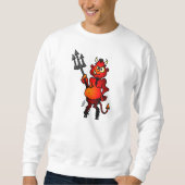 Sweatshirt Gros diable rouge (Devant)