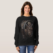 Sweatshirt Grosse caisse instrument de musique Graphique stea (Devant entier)