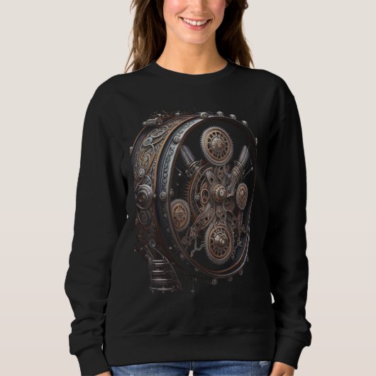 Sweatshirt Grosse caisse instrument de musique Graphique stea (Devant)