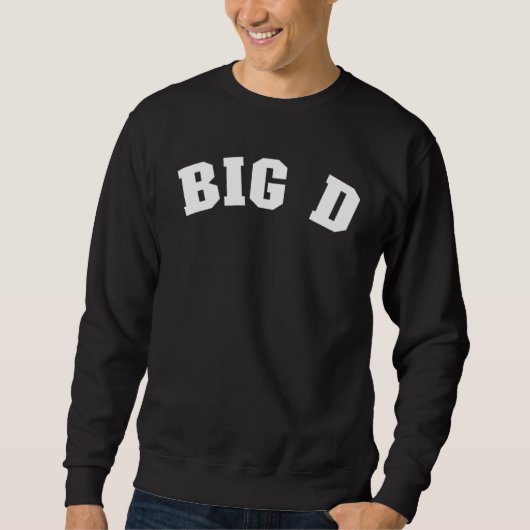 Sweatshirt Grosse D Dallas Texas Fierté De Dallas Grosse D D (Devant)