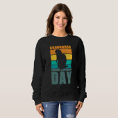 Sweatshirt Groundhog Day Pet Owner (Devant entier)