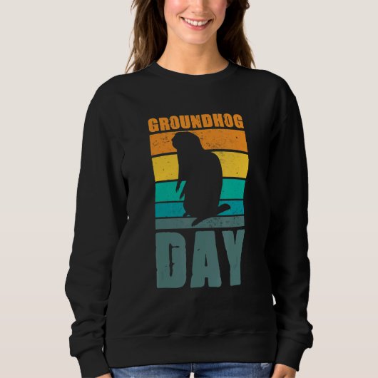 Sweatshirt Groundhog Day Pet Owner (Devant)