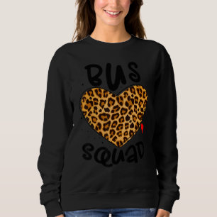 Sweatshirt Groupe Correspondant L'Escouade De Bus Retourner À