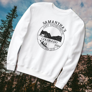 Sweatshirt Groupe de fête de bachelorette sur le thème de l'e