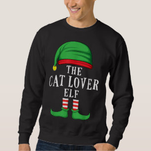 Sweatshirt Groupe de jumelage de la famille Elf Noël Amoureux