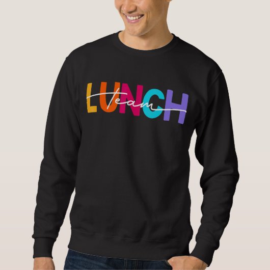 Sweatshirt Groupe de l'équipe de déjeuner Leopard Matching Sc (Devant)