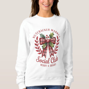 Sweatshirt Groupe de marché de shopping du club social Casse-
