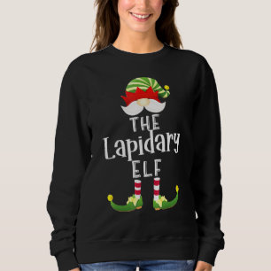 Sweatshirt Groupe Elfe Lapidaire Pajama de Noël