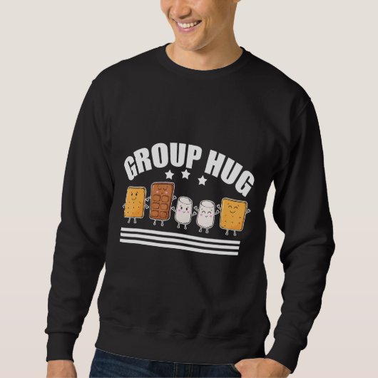 Sweatshirt Groupe Hug 4 (Devant)