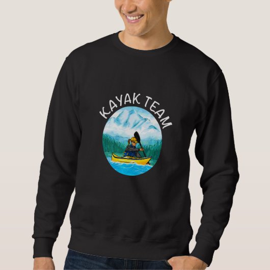 Sweatshirt Groupes de kayak (Devant)