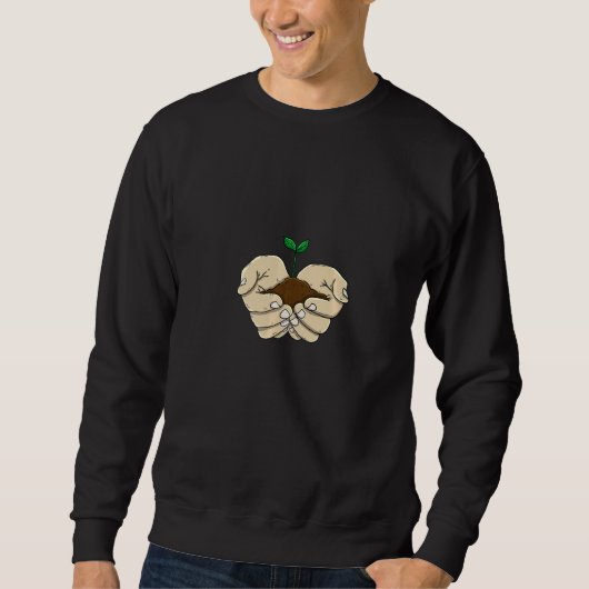 Sweatshirt Grow Tree Nature  Environment Earth Day Gnome Wome (Devant)