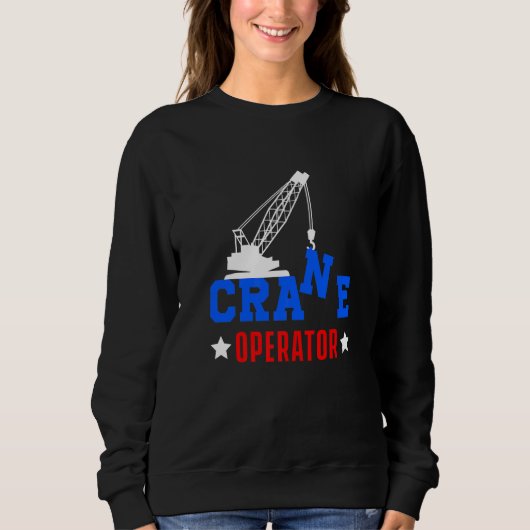 Sweatshirt Grues Opérateur chantier de construction Bâtiment  (Devant)