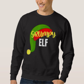 Sweatshirt Grumeux Elf Matching Famille Groupe Noël P