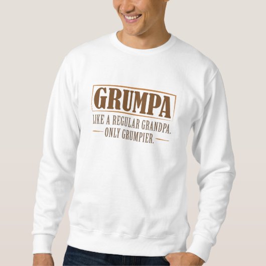 Sweatshirt Grumpa (Devant)