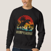 Sweatshirt Grumpy Dinosaur Saurus Grumpy 2022 (Devant)