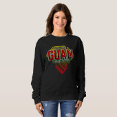 Sweatshirt Guam Chamorro Lifestyle Hafa Adai (Devant entier)