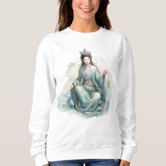 Sweatshirt Guan Yin, Déesse De La Miséricorde (Devant)