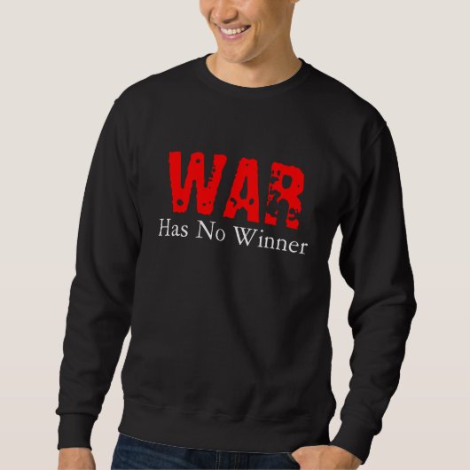 Sweatshirt Guerre (Devant)