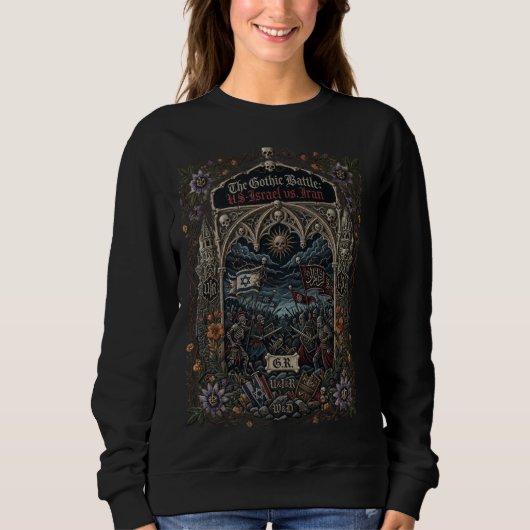 SWEATSHIRT GUERRE ET DESTINÉE (Devant)