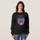 Sweatshirt Guerrier de la maladie auto-immune (Devant entier)