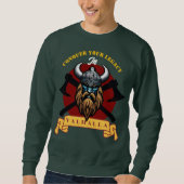 Sweatshirt Guerrier Viking (Devant)