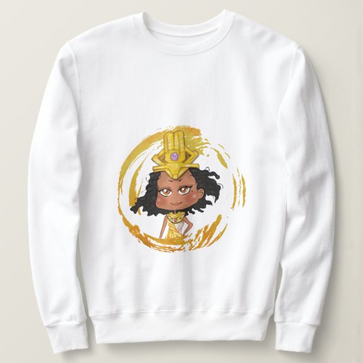 Sweatshirt Guerrière Chibi (Design devant)