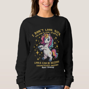 Sweatshirt Guerrière Licorne Forte pour la Sensibilisation à