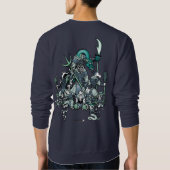 Sweatshirt Guerriers de zodiaque : L'année du coq, guerriers (Dos)