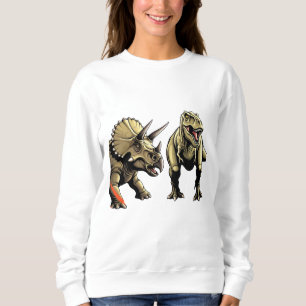 Sweatshirt 🦕 guerriers jurassiques - T-shirt Dino Combat