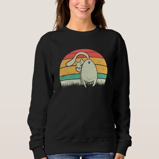 Sweatshirt gueule de chat gueule de chat chatons gueule de b (Devant)