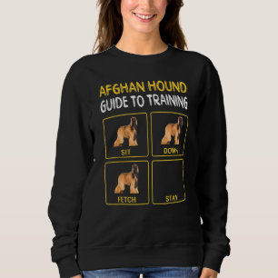 Sweatshirt Guide Afghan Hound Pour L'Entraînement De L'Obéiss