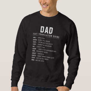 Sweatshirt Guide De Traduction De Texte Et D'Acronymes De Pap