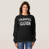Sweatshirt Guide de voyage (Devant entier)