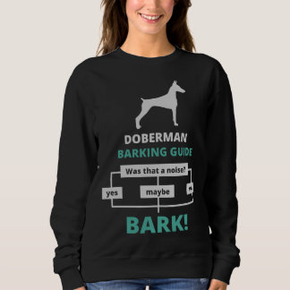 Sweatshirt Guide d'écorçage Doberman 824