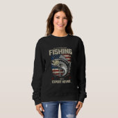 Sweatshirt Guide d'experts de la pêche en gros (Devant entier)