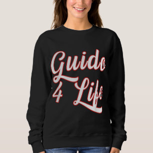 Sweatshirt Guido for Life GTL New Jersey Garden State Shore