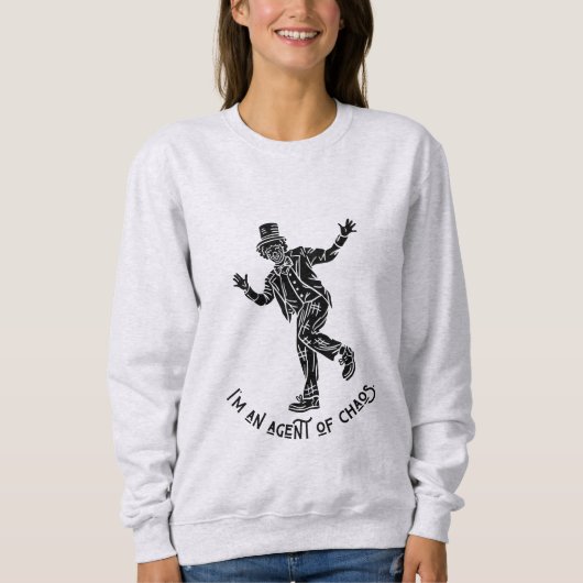 Sweatshirt Guillemets Joker (Devant)