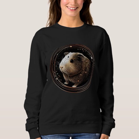 Sweatshirt Guinea Pig Animal  Wildlife Guinea Pigs (Devant)