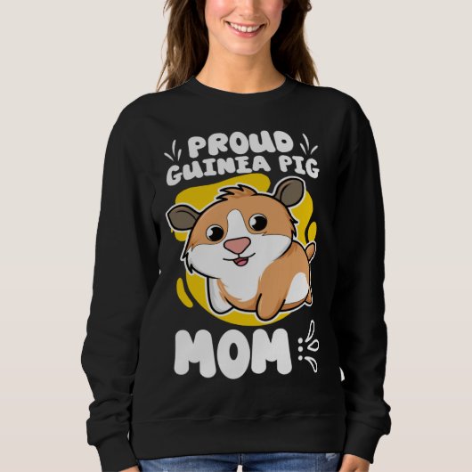 Sweatshirt Guinea Pig Furry Potato Rodent Guinea Pig Owner (Devant)