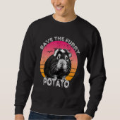 Sweatshirt Guinea Pig Save The Furry Potato (Devant)