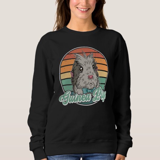 Sweatshirt Guinea Pigs Rodent Cute Pet  Saying 4 (Devant)