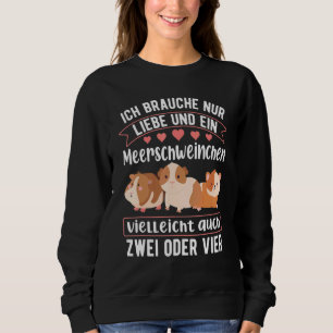 Sweatshirt Guinéen Pig Animal Guinéen Cochon dit :