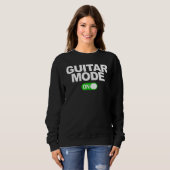 Sweatshirt Guitar Mode On (Devant entier)