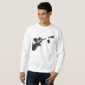 Sweatshirt Guitare - (Devant entier)