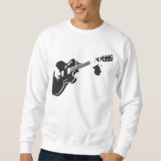 Sweatshirt Guitare - (Devant)