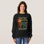 Sweatshirt Guitare 32 ans Vintage 1990 (Devant entier)
