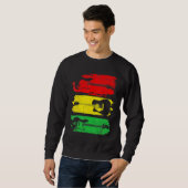 Sweatshirt Guitare basse acoustique électrique Mois de l'hist (Devant entier)