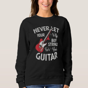 Sweatshirt Guitare Jouer Electrique Acoustique basse Guitaris