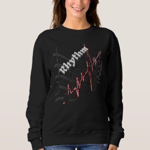Sweatshirt Guitare vintage de rythme